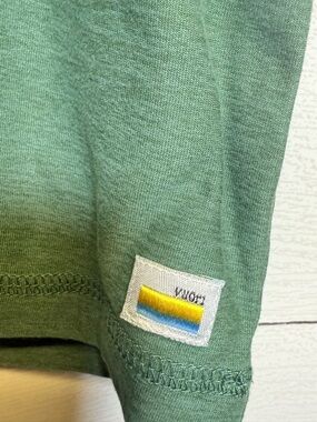 Vuori Strato Tech Tee Short Sleeve Green Size Large